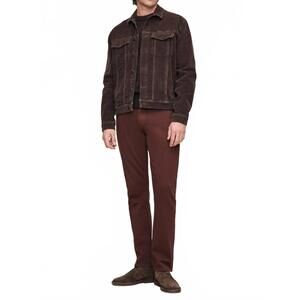 NEW DL1961 - MEN'S men's vaughn trucker jacket in meteorite